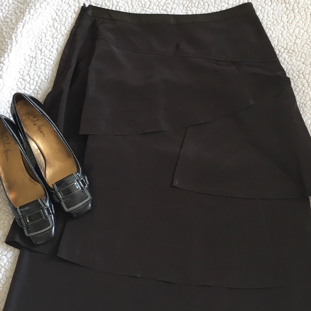 Neesh by D.A.R. Acetate skirt